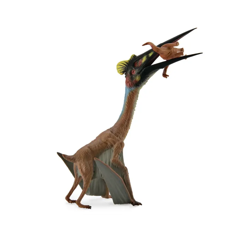 Quetzalcoatlus CollectA - Figurine ptérosaure avec Proie 88655