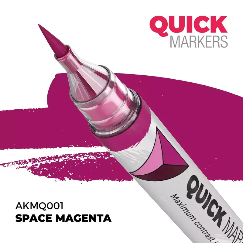 Quick Markers AK Interactive - 34 Couleurs Disponibles