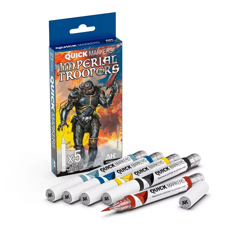 Quick Markers AK Interactive : Imperial Troopers Set