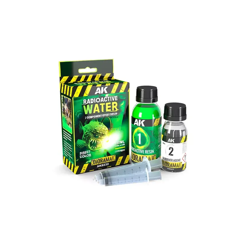 Radioactive Water - 2 Component Epoxy Resin - Diorama Series AK Interactive
