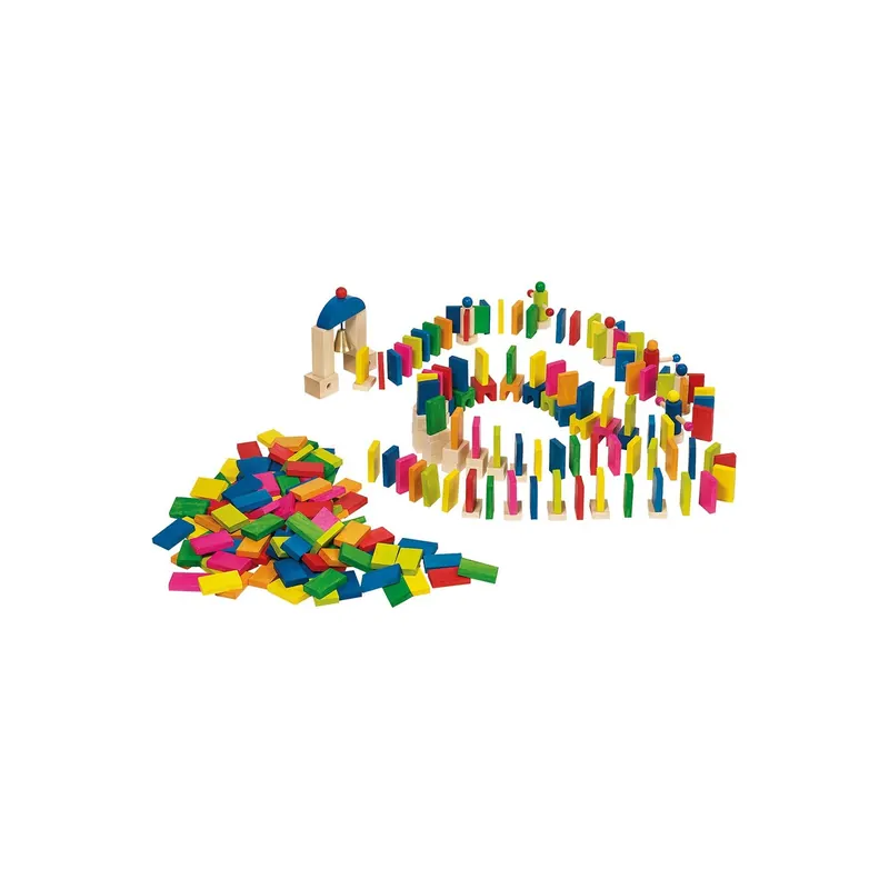 Rallye des dominos en bois (247pcs)