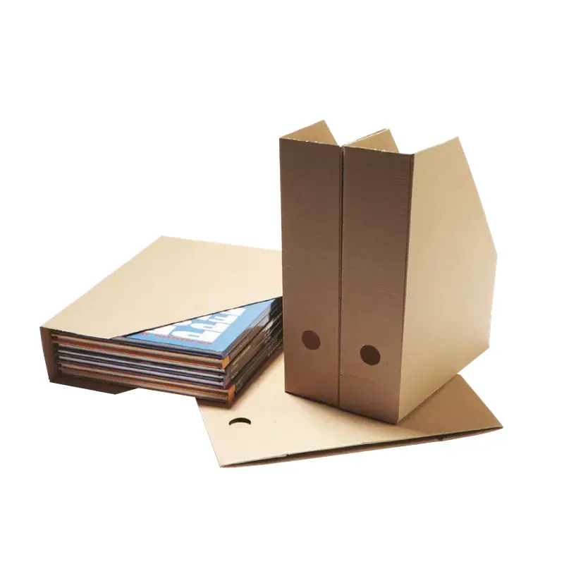 Range-revues économique en carton recyclé