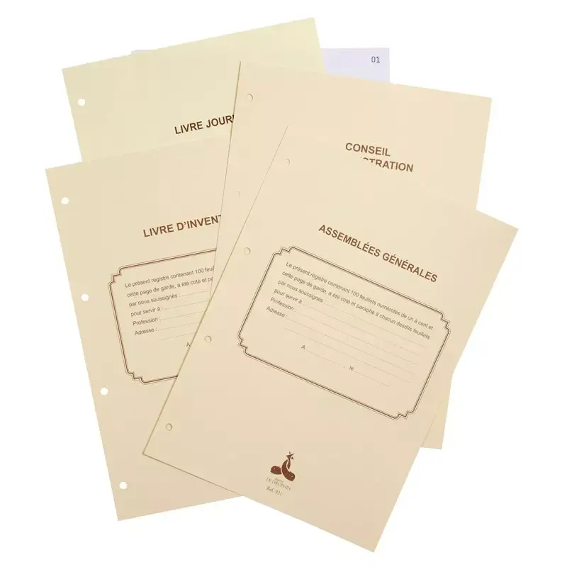 Recharge Assemblées Générales et Conseil d'Administration A4 - 100 feuillets foliotés