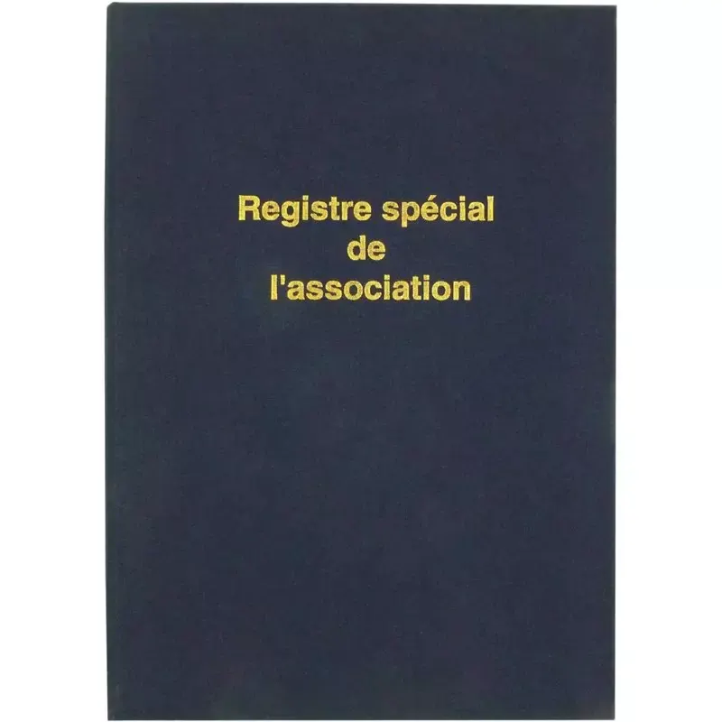 Registre spécial d'association Elve 297 × 210 mm, 100 pages, couverture toile