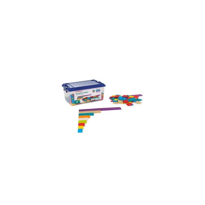 Réglettes de fractions 204pcs