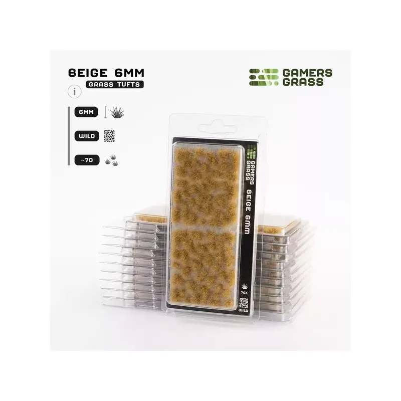 Regular Tufts - 6mm Wild - Gamers Grass