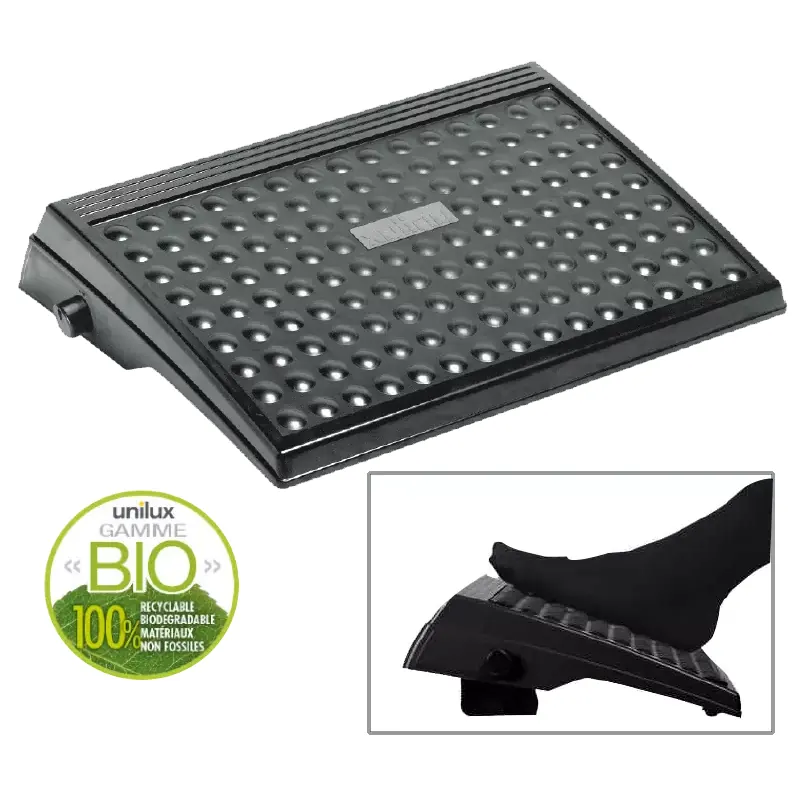 Repose-pieds en bio-plastique