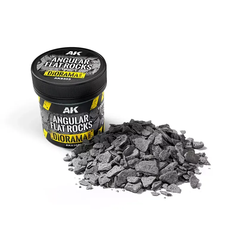 Rocks, Granular Material & Vegetation - Diorama Series AK Interactive