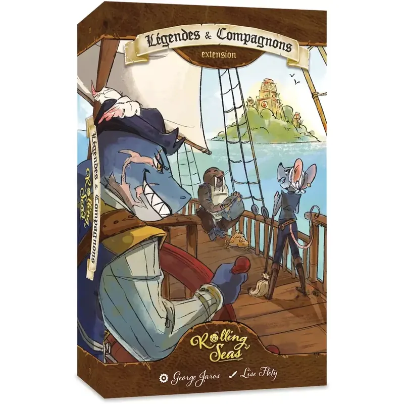 Rolling Seas : Légendes et Compagnons d'Infortune - Extension