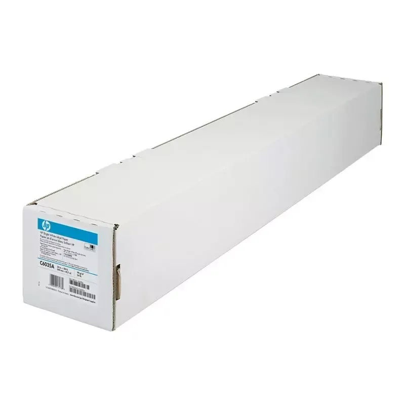 Rouleau papier traceur HP DesignJet extra blanc 90 g, 610 mm × 45,7 m