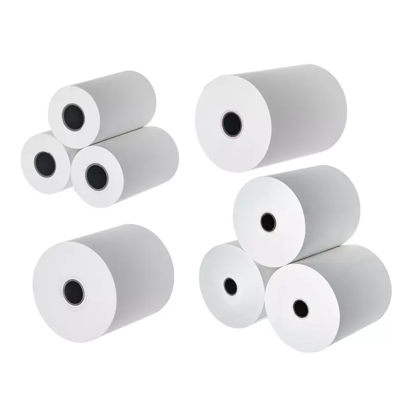 Rouleaux de caisse papier thermique sans BPA ni BPS