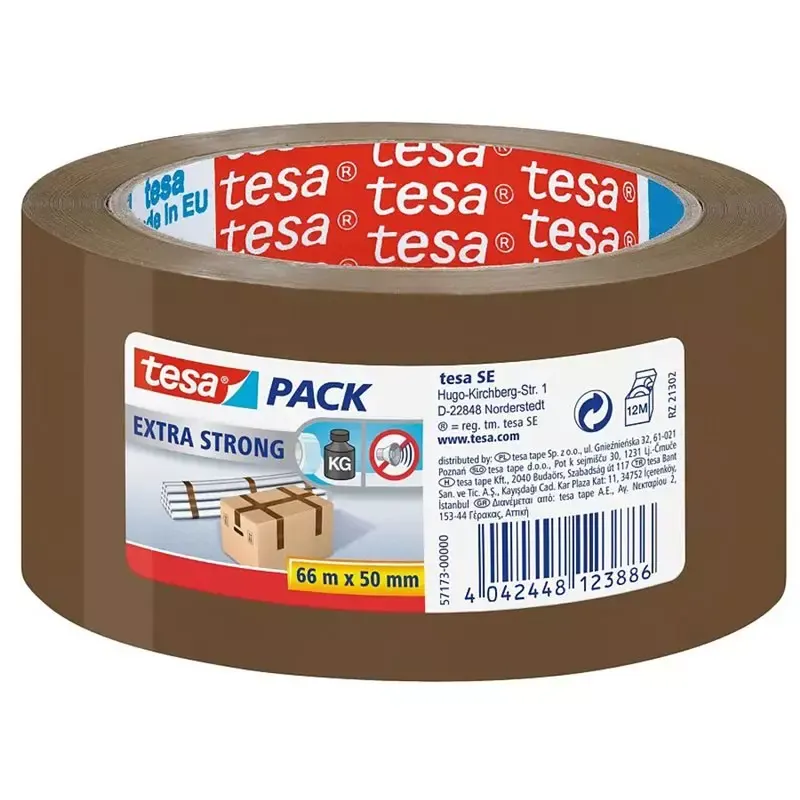 Ruban d'emballage tesa® PVC ultra résistant - 66m x 50mm