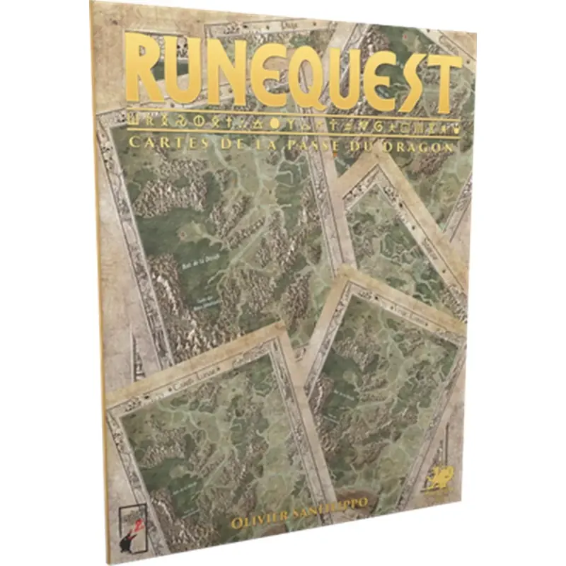 RuneQuest : Cartes de la Passe du Dragon