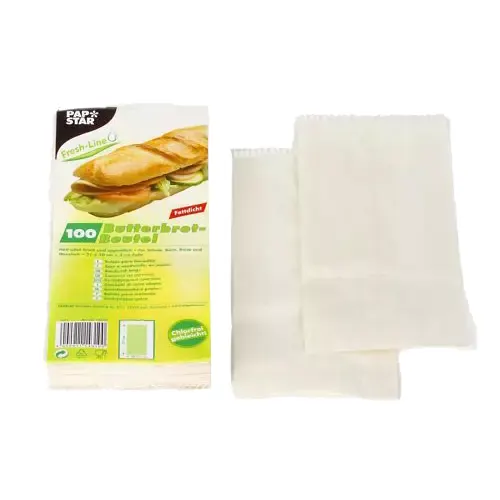 Sachets pour pains, sandwichs et viennoiseries.