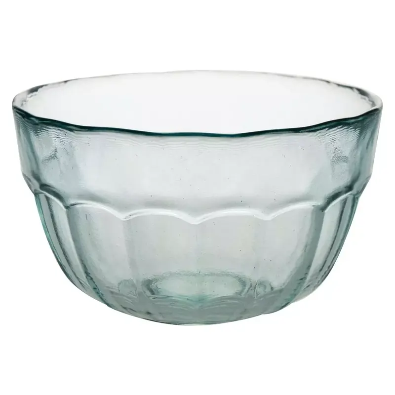 Saladier «casual» en verre recyclé