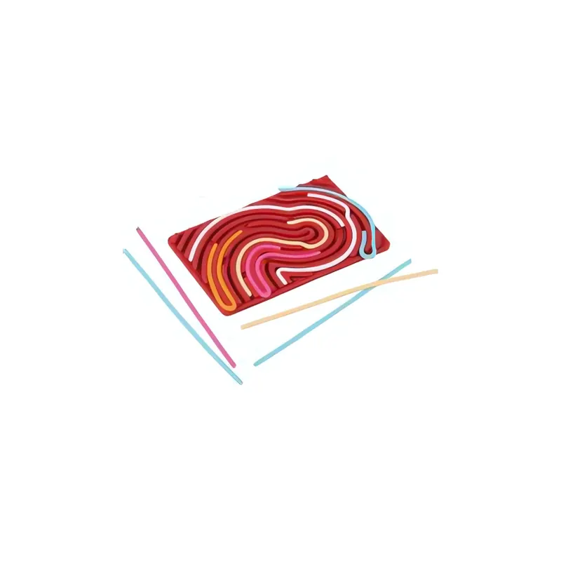 Senso-Board : Tableau d'enfilage motricité fine & perception tactile