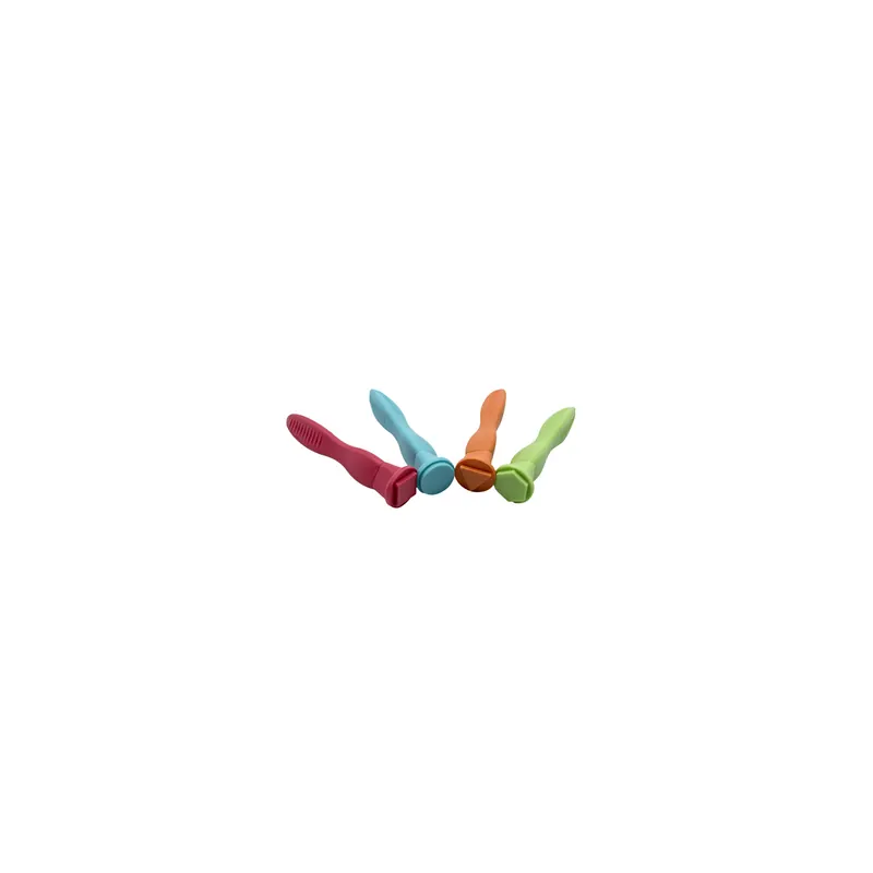 Set de 4 tampons ergonomiques Soft Grip formes géométriques