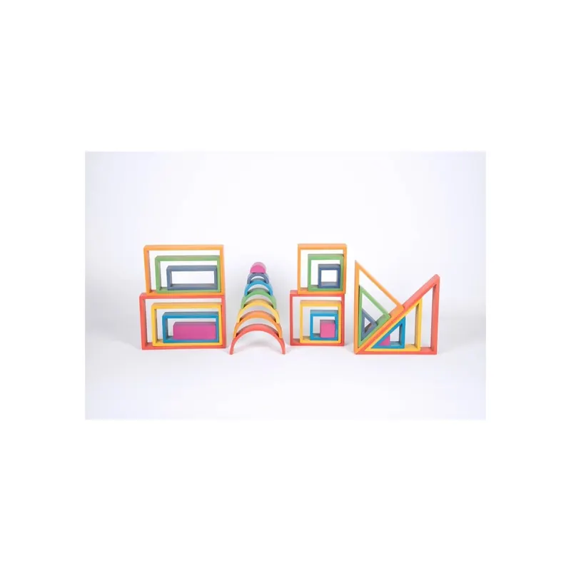 Set formes arc-en-ciel