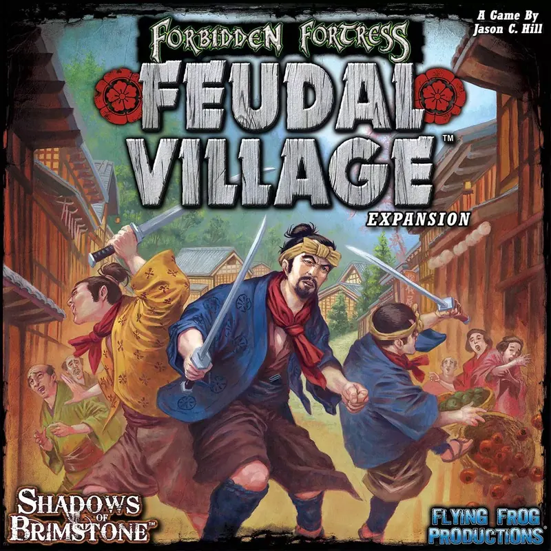 Shadows of Brimstone : Forbidden Fortress : Feudal Village - Extension - Version Anglaise