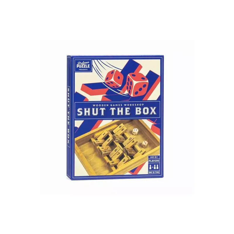 Shut the Box en Bois Vintage