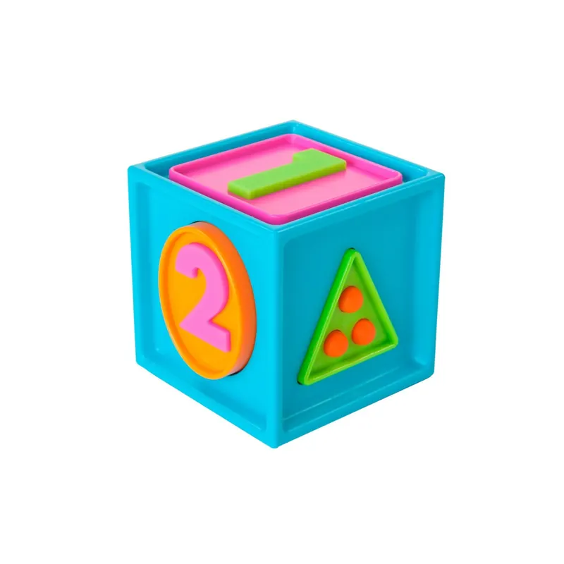 Smarty Cube 1-2-3 - Jouet d'Apprentissage Numérique et Sensoriel