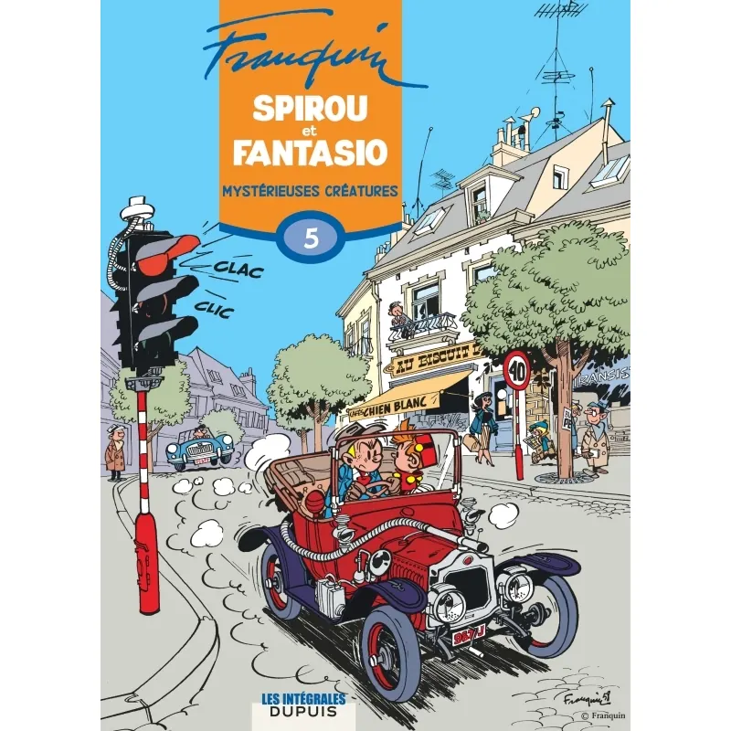 Spirou et Fantasio - Tome 5 : Mystérieuses créatures - Intégrale