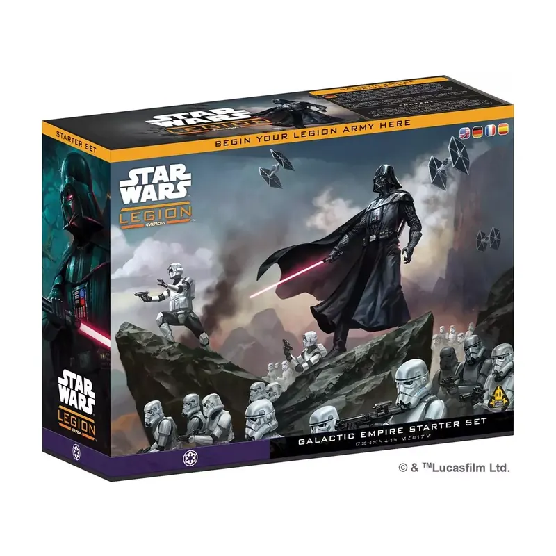 Star Wars : Légion - Galactic Empire Starter Set - Boîte de Base