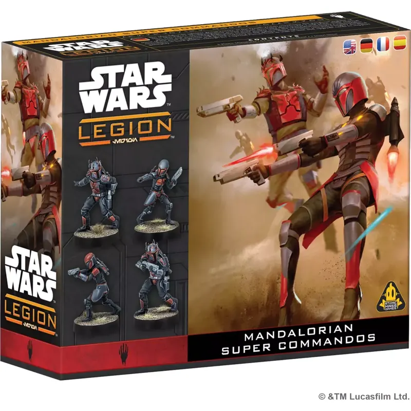 Star Wars : Légion - Mandalorian Super Commandos (Reissue) - Extension d'Unité