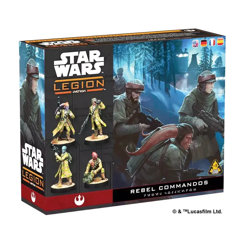 Star Wars : Légion - Rebel Commandos (Resculpt) - Extension d'Unité