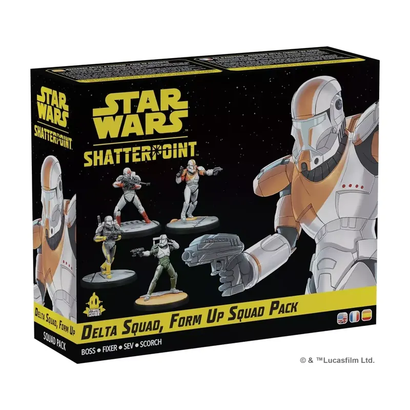 Star Wars : Shatterpoint : Delta Squad, Form Up - Escouade Pack - Extension