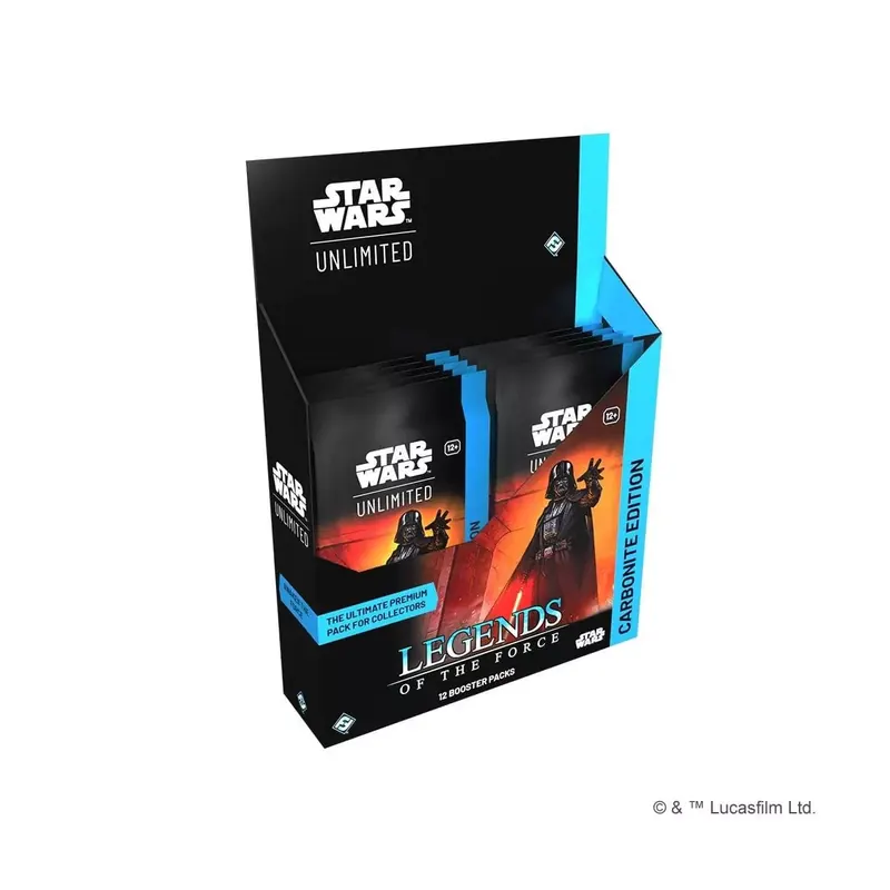 Star Wars Unlimited - Legends of the Force - Carbonite Edition : Boite de 12 Boosters