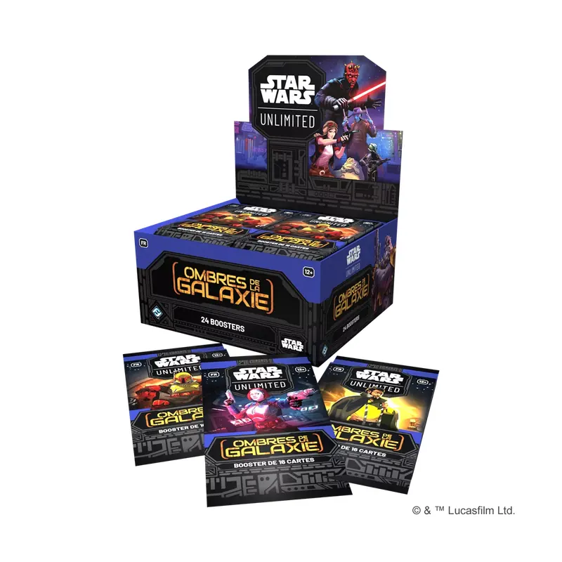 Star Wars Unlimited - Ombres de la Galaxie : Boosters