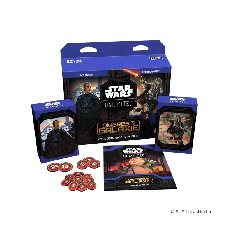 Star Wars Unlimited - Ombres de la Galaxie : Kit de Démarrage 2 joueurs