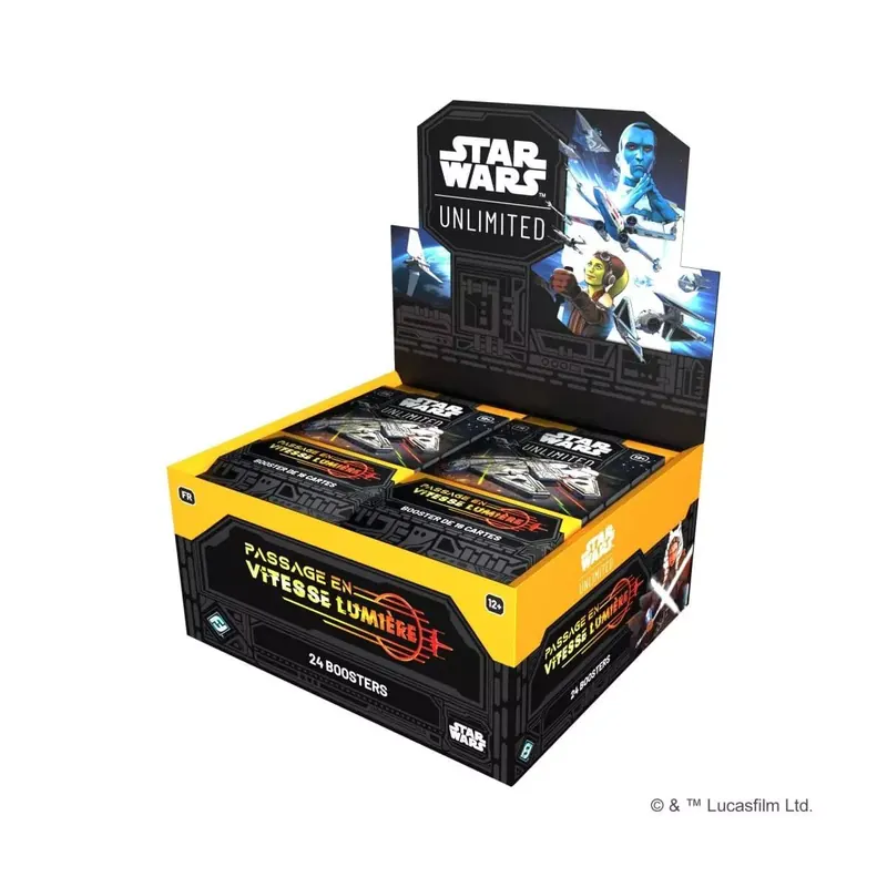 Star Wars Unlimited - Passage en Vitesse Lumière : Boite 24 boosters