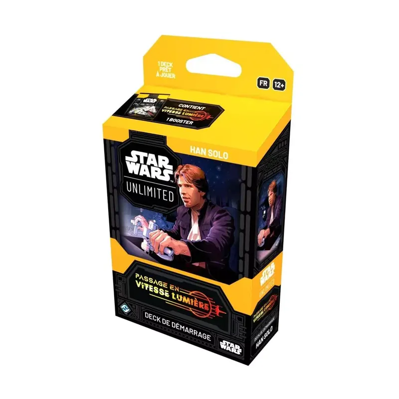 Star Wars Unlimited - Passage en Vitesse Lumière : Deck de Démarrage Han Solo