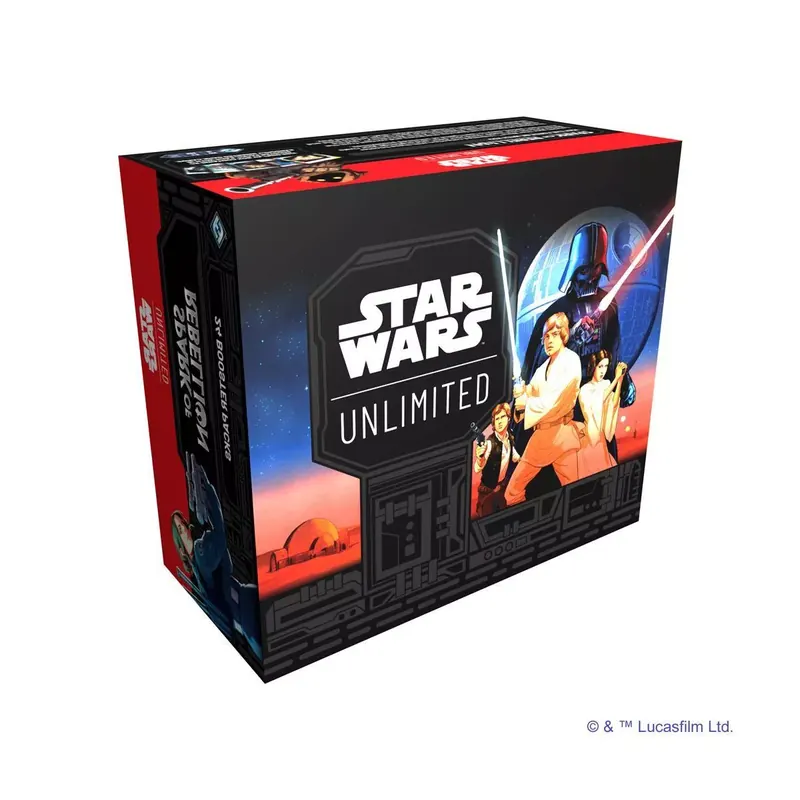 Star Wars Unlimited - Spark of Rebellion : Boite 24 boosters - Version Anglaise