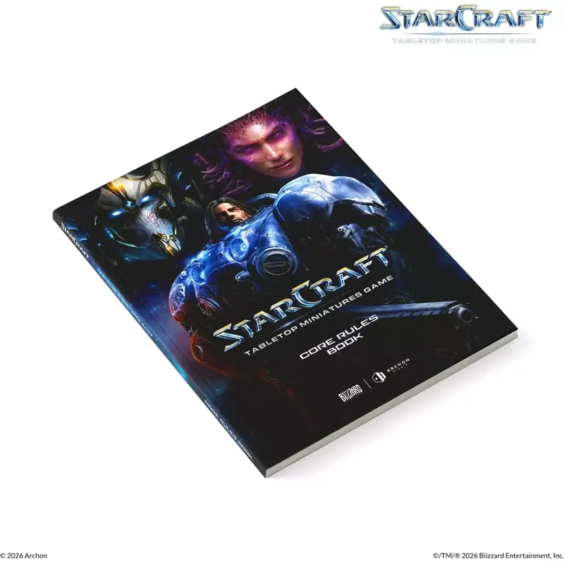 StarCraft - Tabletop Miniatures Game - Core Rules Book - Version Anglaise
