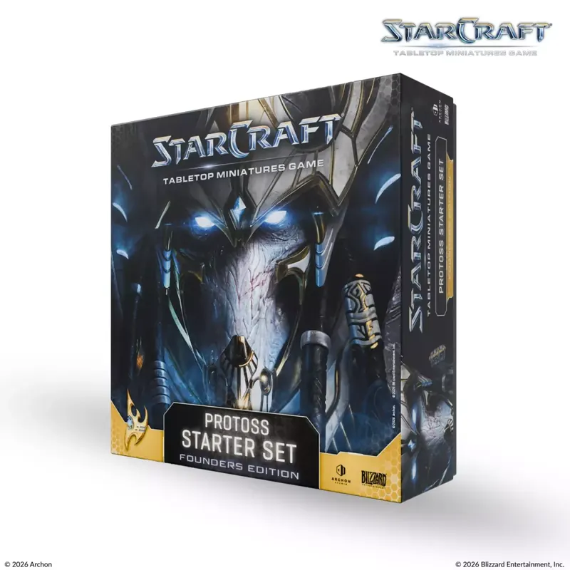 StarCraft - Tabletop Miniatures Game : Protoss Starter Set Founders Edition - Version Anglaise