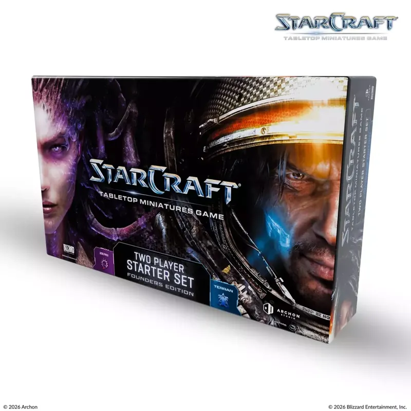 StarCraft - Tabletop Miniatures Game : Two Player Starter Set Founders Edition - Version Anglaise