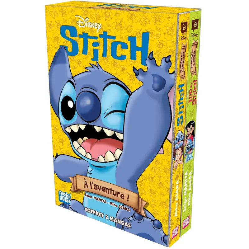 Stitch - Coffret À l'aventure ! : Stitch - Aventures à Okinawa et Lilo & Stitch - Aventures à Hawaï