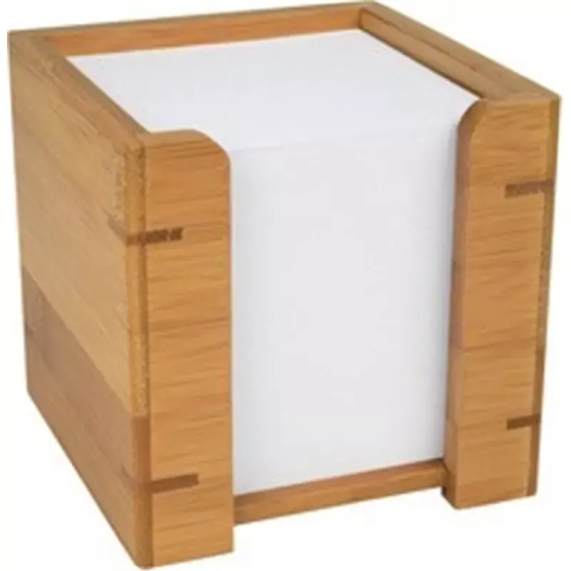 Support pour bloc-notes - en bambou - avec 900 feuilles