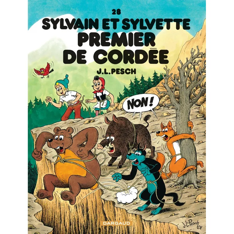 Sylvain et Sylvette - Tome 28 : Premier de cordée