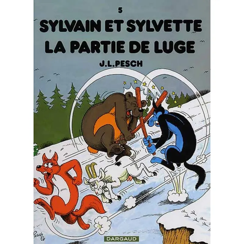 Sylvain et Sylvette - Tome 5 : La Partie de luge