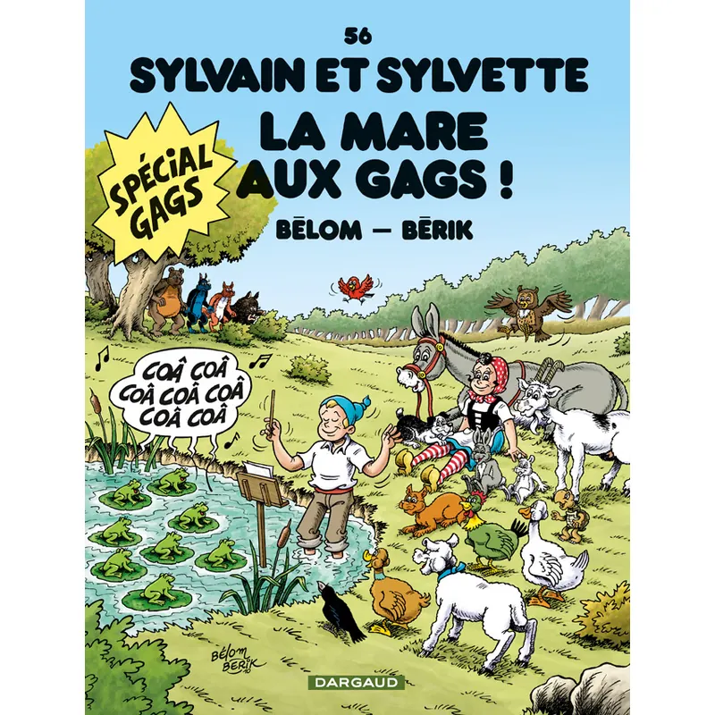 Sylvain et Sylvette - Tome 56 : La Mare aux gags