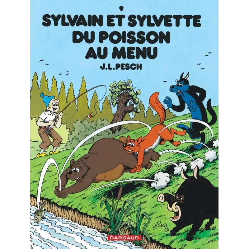 Sylvain et Sylvette - Tome 9 : Du poisson au menu