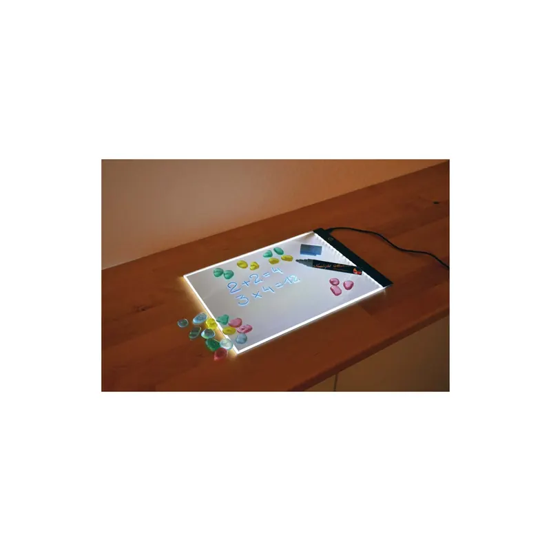 Table lumineuse sensorielle LED A4