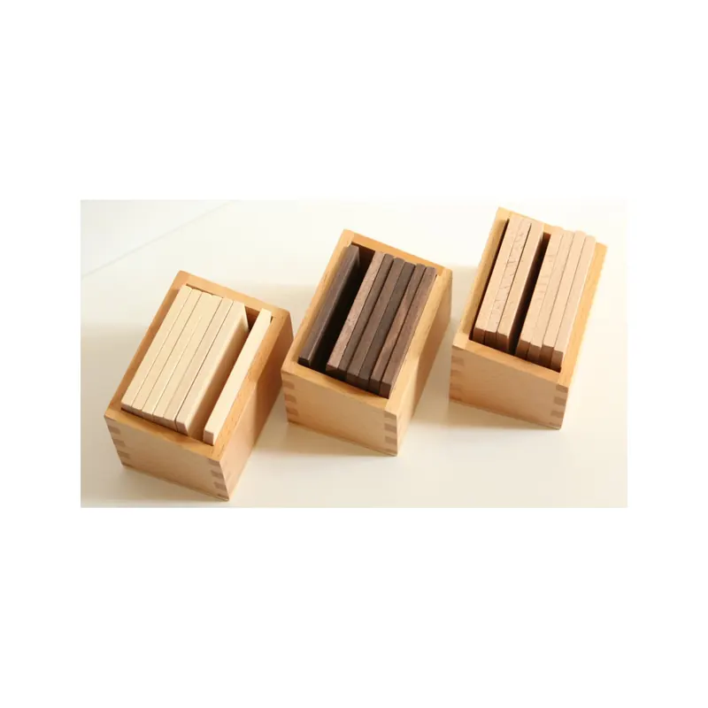 Tablettes baryques Montessori