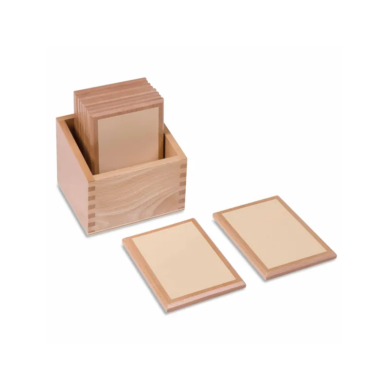 Tablettes de gradation toucher lisse Montessori - Nienhuis 001440