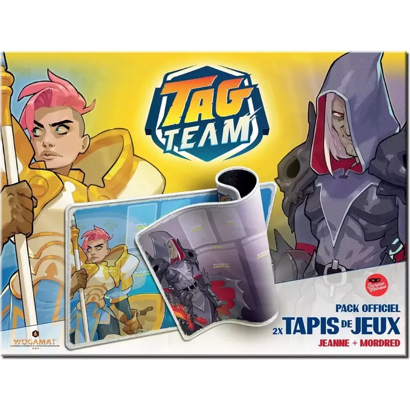 Tag Team - Tapis de jeu Jeanne et Mordred
