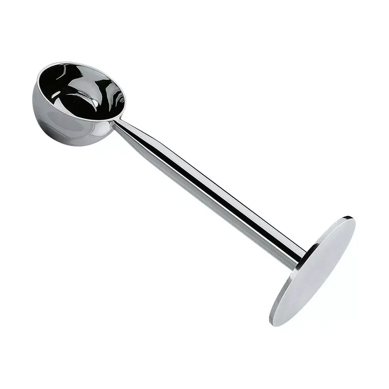Tamper à expresso avec cuillère-mesure